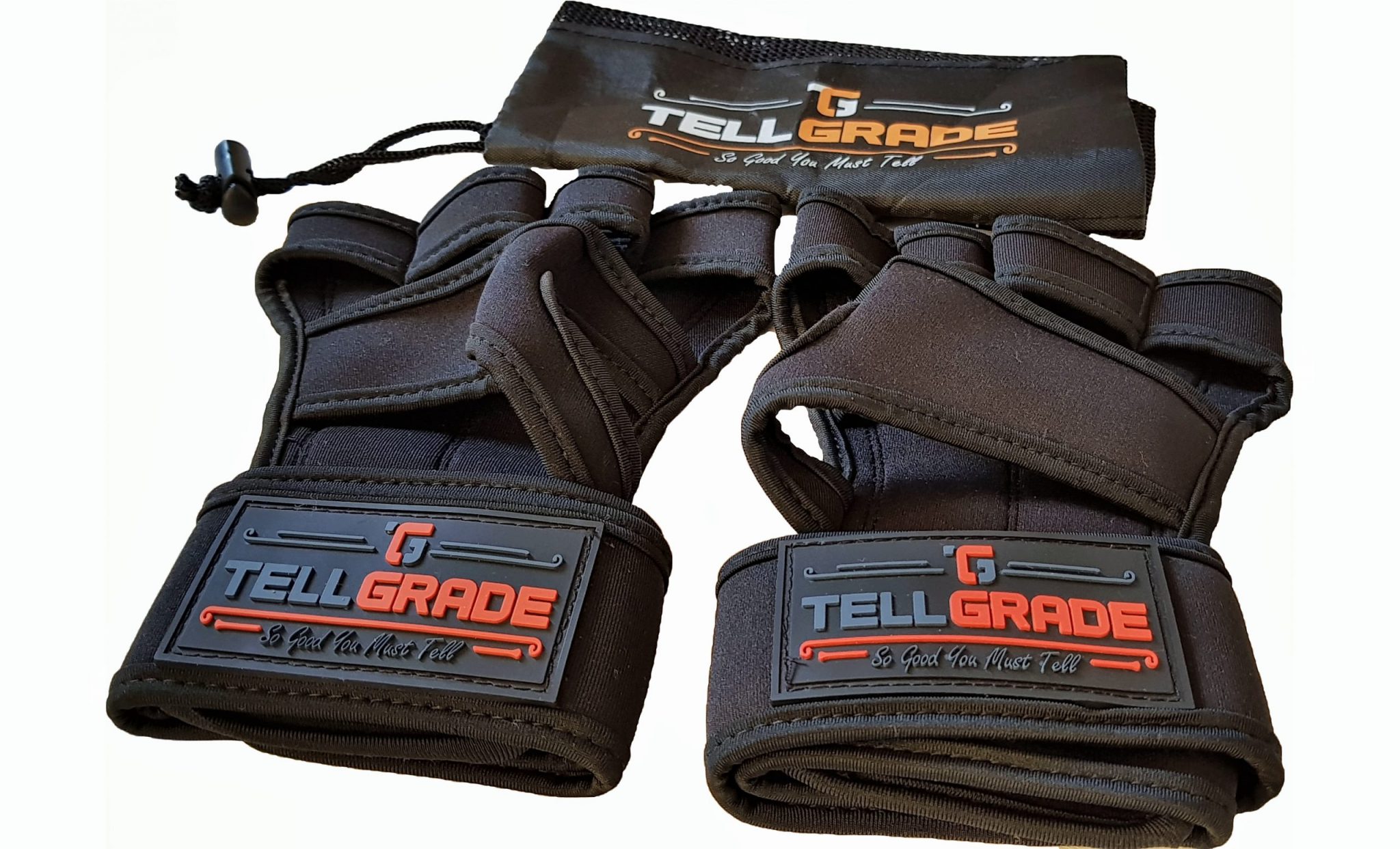 TellGrade Ventilated Fitness Gloves with Wrist Wraps, Full Palm Protection & Extra Grip - Poster 4