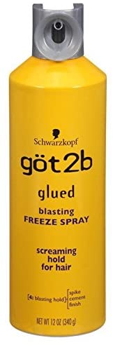 GOT 2B Glued Blasting Freeze Spray, 12 Ounce (Pack of 2)