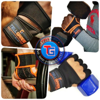 TellGrade Ultimate Weight Lifting Gloves With Wrist Wraps & Full Palm Protection Gloves✨